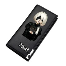 NieR:Automata Game Unisex Long Coin Purse YoRHa No. 2 Pu Leather Short Wallet ID - £46.48 GBP
