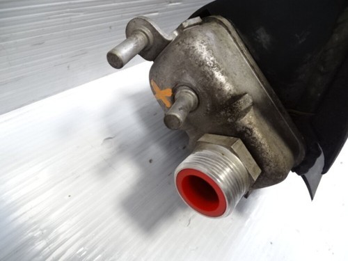 03 Mercedes R230 SL55 oil cooler, engine oil radiator, 2205000500 Item image 3