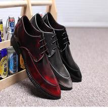 Autumn and Winter New Men&#39;s Business Pointed Leather Shoes Trend All-match B - £62.18 GBP