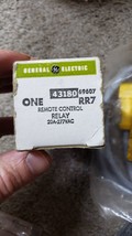 NEW GENERAL ELECTRIC GE RR7  RR7EZ Remote Control Relay Quick Disconnect... - $75.99