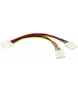 4-pin Molex One Male to 2 Female Power Y-Splitter Cable - €6,43 EUR