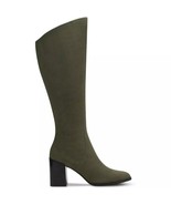 Alfani Womens 6 M Olive Green Faux Suede Wylde Knee High Boots NIB HI1 - $107.55 CAD
