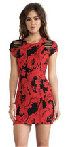 Revolve Parker Red Jacquard Tia Dress in Poinsettia  - $27.72