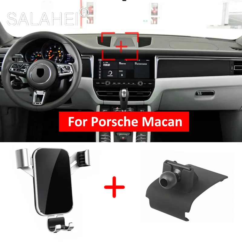 Car Mobile Phone Holder For Porsche Macan Air Vent Mount Smartphone Stand - £8.94 GBP+
