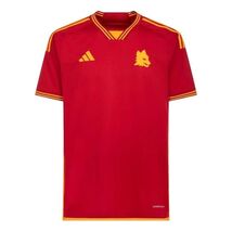 adidasAS Roma 23/24 Home Jersey 'Red' - $100.00