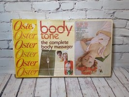 Vintage Oster Body Tone Back Massager w/ Infra-Red heat &amp; Original Box Vibrating - £26.13 GBP