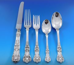 English King by Tiffany &amp; Co Sterling Silver Flatware Set Service 40 pcs Dinner - £4,743.33 GBP