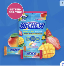 Morinaga HI-CHEW Mango Strawberry Fruit Chew Candy:-Refuced Sugar:2.12oz... - £10.02 GBP