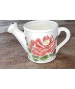 Avon - Floral Watering Can 2007 Ceramic - $11.19