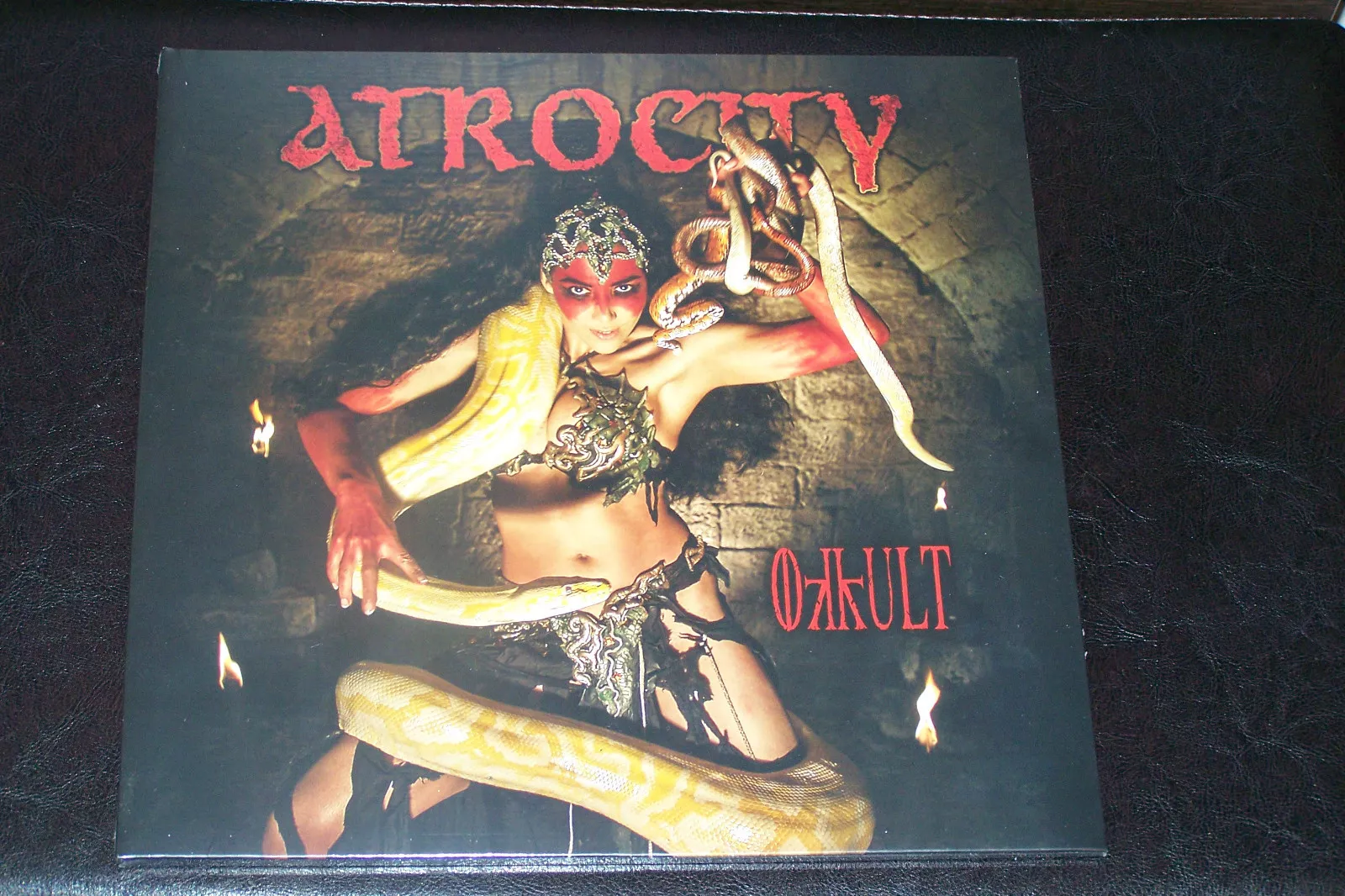 ATROCITY OKKULT YELLOW VINYL 100 COPIES - $83.16