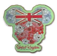 Disney Minnie Mouse Union Jack United Kingdom EPCOT World Showcase Garde... - £12.47 GBP