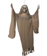 Ghoul Prop Animated Hanging Light-Up 5&#39; Skeleton Halloween Haunted House... - £86.19 GBP