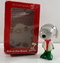 Department 56 Peanuts SNOOPY By Design HOLE IN ONE HOUND Golf Figurine 4... - £21.30 GBP
