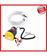 Efficient 12V Oil &amp; Diesel Fluid Extractor Pump for Trucks, RVs, and Boats - $678.97 MXN