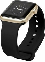 NEW NEXT Sport Band Watch Strap for Apple Watch 38mm Black WESC03801 - £5.22 GBP