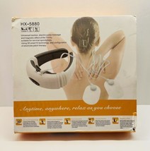 Universal HX-5880 Neck Massager w/3D Smart Fit Technology Electric Pulse Massage - £19.38 GBP