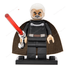 Count Dooku Star Wars Revenge Of The Sith Minifigures Block New USA SELLER - £7.70 GBP