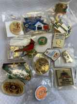 Lions Club Pin Lot Awards Perfect Attendance President Anniv Membership ... - £23.87 GBP