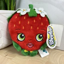 Shopkins Strawberry Kiss 6” Plush Stuffed Fruit Toy SEALED CLEAN - £5.14 GBP
