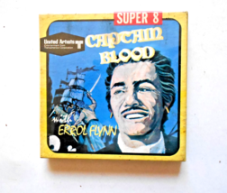 Vintage Captain Blood with Errol Flynn Super 8MM United Artists Movie - $14.84
