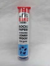 The Big Bang Theory Rock Paper Scissors Lizard Spock Dice Game - $6.93