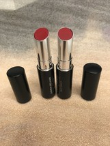 2 Laura Geller Creme Sheers Lipstick In Cherry Jubilee Color unboxed - £12.58 GBP