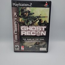 Tom Clancy&#39;s Ghost Recon (Sony Playstation 2, PS2) CIB Complete - Tested - £7.42 GBP