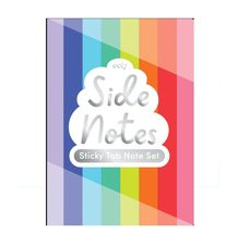 Side Notes Sticky Tab Note Pad - Color Write - $9.95