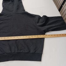 Semper Fresh Women's Black Drawstring Pullover Cropped Hoodie Sweatshirt Size XL image 5