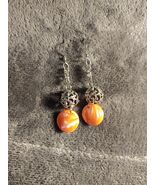 Silver and Pink Earrings - $15.00