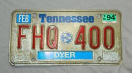 Classic United States Tennessee 1994 Passenger License Plate FHQ-400 - $6.88