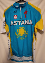 MOA Astana Pro Team UCI World Tour Samruk Kazyna Cycling Jersey Shirt Si... - £19.02 GBP