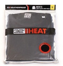 32 Degrees Heat Weatherproof Black Long Sleeve Base Layer Top Shirt Men&#39;s S NWT - £23.59 GBP