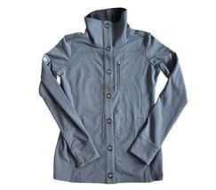 Kuhl Women’s Krush Jacket Sz XS Funnel Neck Grey Outdoors Hiking GUC - $29.65