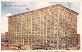 Davis Company Department Store Chicago Illinois 1910s postcard - £5.42 GBP