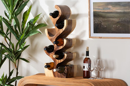 Marisela Suar Wood Wine Rack - $8,278.01 MXN