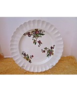 SPODE COPELAND CHINA SALAD PLATE BASKET WEAVE WICKER LANE MADE IN ENGLAND  - $5.89