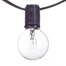 GLOBE ELECTRIC COMPANY INC 12873 Monaco 25 5W G40 String Light Set, Clear - $43.16