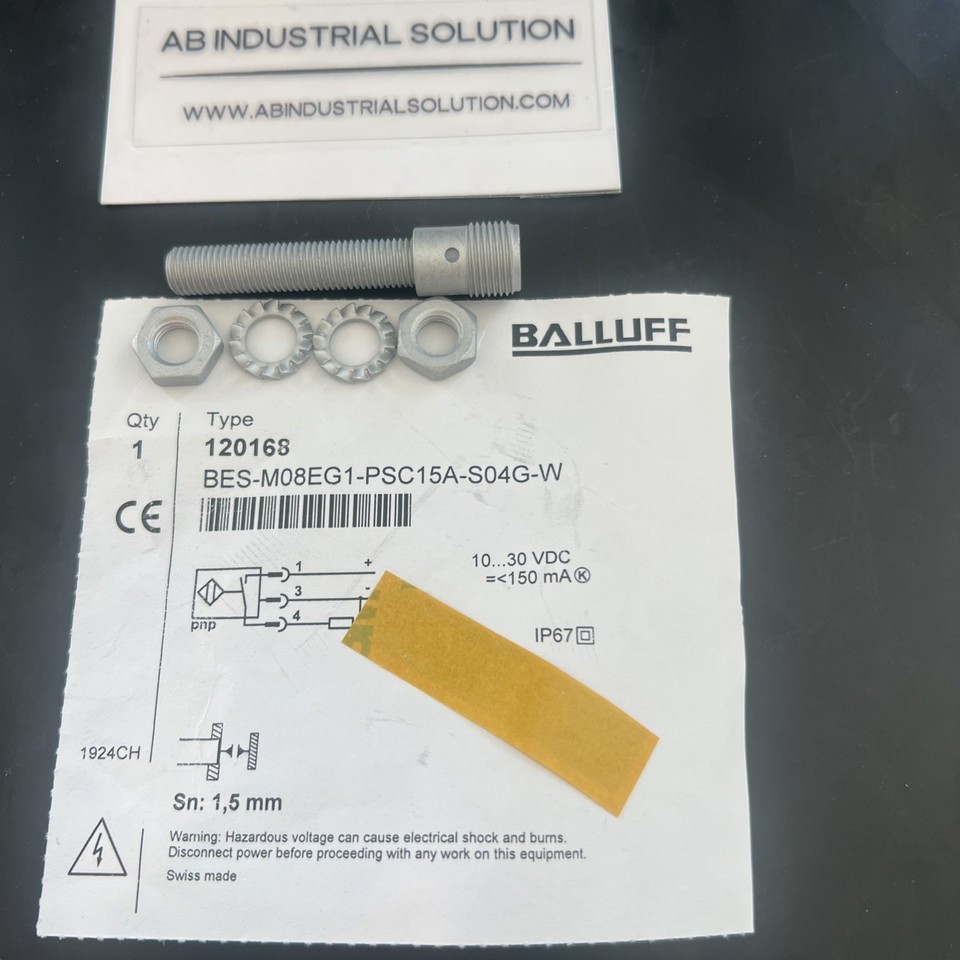 BALLUFF BES M08EG1-PSC15A-S04G-W - $49.99