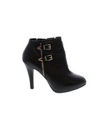 Me Too &quot;Lawn&quot; Leather Stiletto Heel Ankle Booties Shoe Size 11 - $923.60 MXN