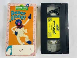 1990 Sesame Street DANCE ALONG Grover VHS Jim Henson Home Video - $14.99