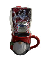 Santa Elf Mug 12 Oz  With Ghirardelli Hot Cocoa Mix- Peppermint Bar - £12.53 GBP