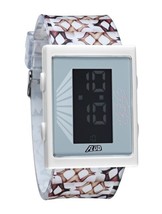 Yonehara Yasumasa X Flud Blanco Digital LCD Cartucho Reloj Mujer Piernas Nib - £41.96 GBP
