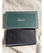 Peterson of Dublin Classic Black Leather Roll Up Tobacco Pouch GPRP Box NEW - $28.70