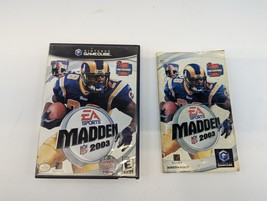 Madden NFL 2003 (Nintendo GameCube, 2003) EA Sports Multiplayers #1 Selling ESRB - £12.16 GBP