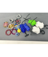 Beyblade Lot with Takara Tomy Beyblades Parts, Rip Cords Launcher MAKE O... - €20,36 EUR