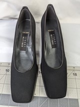 Stuart Weitzman Black Womens Shoe Sz 7 B Square Toe - $39.95