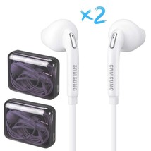 New White OEM Samsung Galaxy Headset Earphones  with Mic S4 S5 S6 S7 S8 (Pack 2) - £8.09 GBP