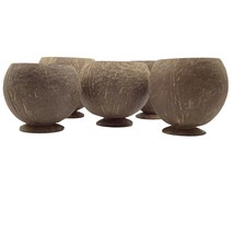 Natural Coconut Shell Bowls Halves Eco Friendly 100% Organic Handmade - £30.58 GBP