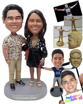 Personalized Bobblehead Jovious coupe wearing nice shirt and nice dress with a s - £123.62 GBP
